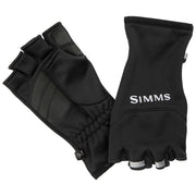Simms Freestone Half Finger Mitt Black Image 01