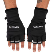 Simms Freestone Half Finger Mitt Black Image 02