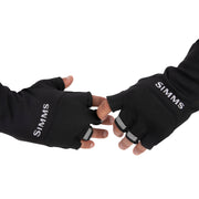 Simms Freestone Half Finger Mitt Black Image 08