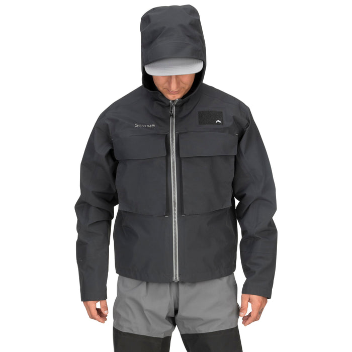 Simms Guide Classic Jacket Carbon Image 03