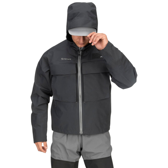 Simms Guide Classic Jacket Carbon Image 04