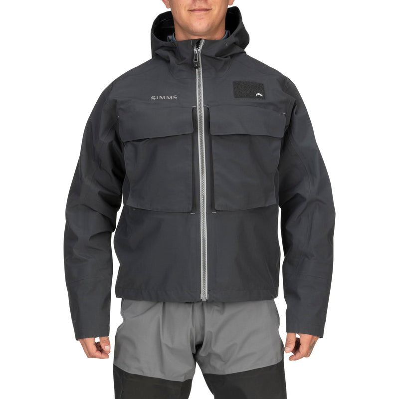 Simms Guide Classic Jacket Carbon Image 08