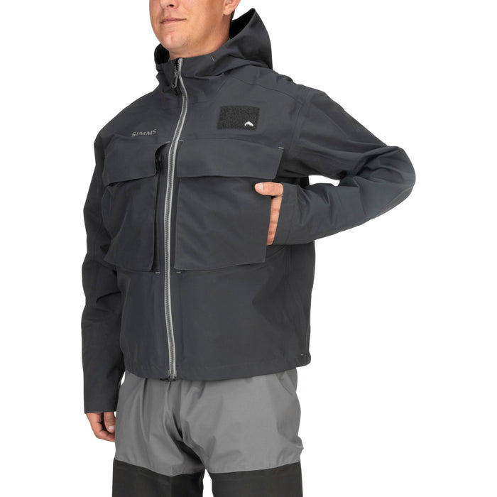Simms Guide Classic Jacket Carbon Image 10