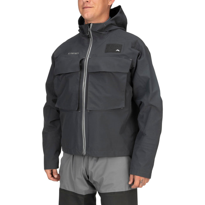 Simms Guide Classic Jacket Carbon Image 11