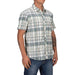 Simms Stone Cold SS Shirt Pearl Madras Plaid Image 02