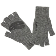 Simms Wool Half Finger Mitt Steel Image 01