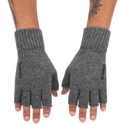 Simms Wool Half Finger Mitt Steel Image 02
