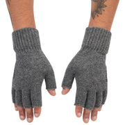 Simms Wool Half Finger Mitt Steel Image 04