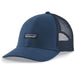 Patagonia P-6 Label LoPro UnTrucker Hat Stone Blue Image 01