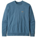 Patagonia Regenerative Organic Certified Cotton Crewneck Sweatshirt Pigeon Blue