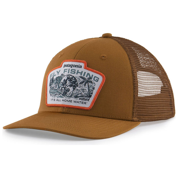 Patagonia Take a Stand Trucker Hat Bear Brown / All Home Water Image 01
