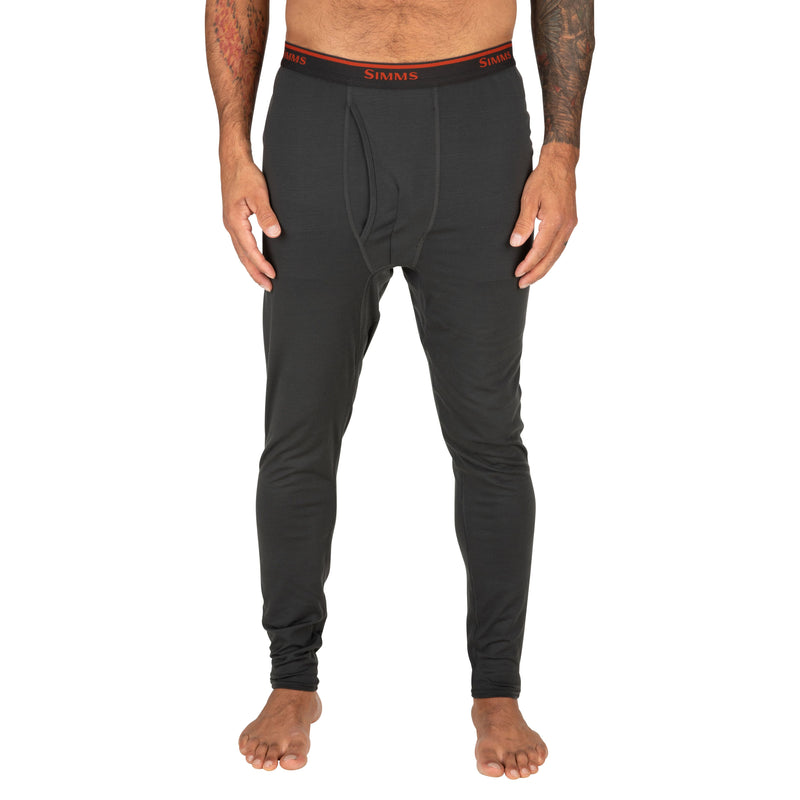 Simms Lightweight Baselayer Bottom Carbon Image 02