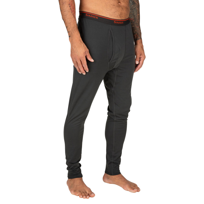 Simms Lightweight Baselayer Bottom Carbon Image 06