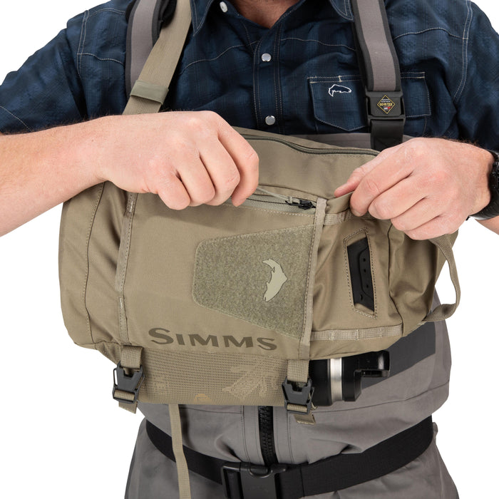 Simms Tributary Sling Pack Tan Image 24