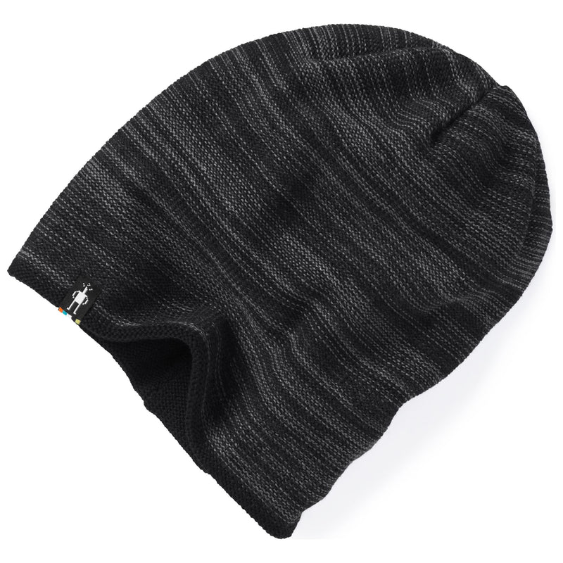 Smartwool Boundary Line Reversible Beanie Black Image 01