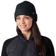 Smartwool Creek Run Beanie Black-Dark Sage Marl Image 02