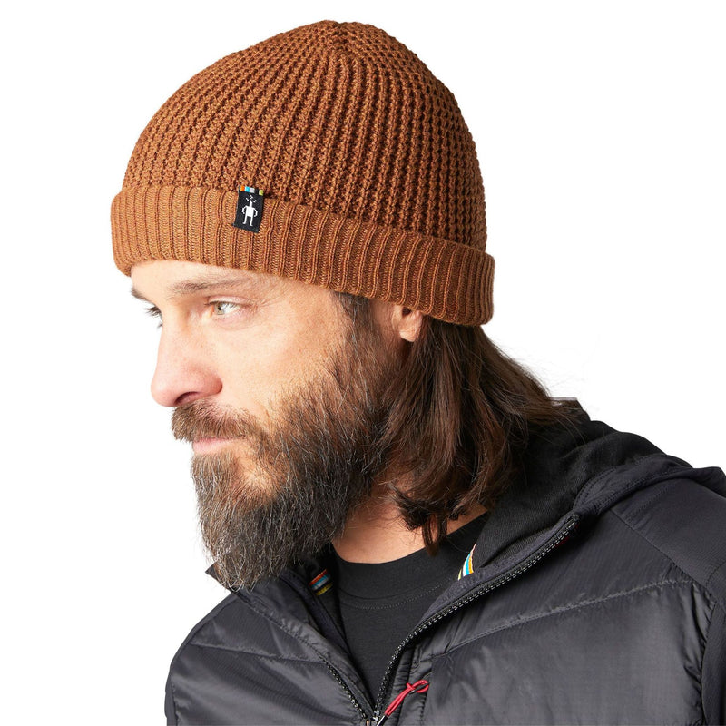 Smartwool Creek Run Beanie Monument Orange Heather Image 02