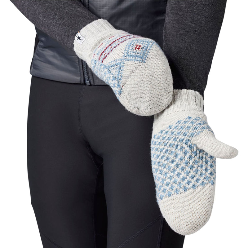 Smartwool Hudson Trail Nordic Mitten Ash Heather Image 03