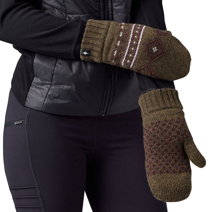 Smartwool Hudson Trail Nordic Mitten Military Olive Image 02