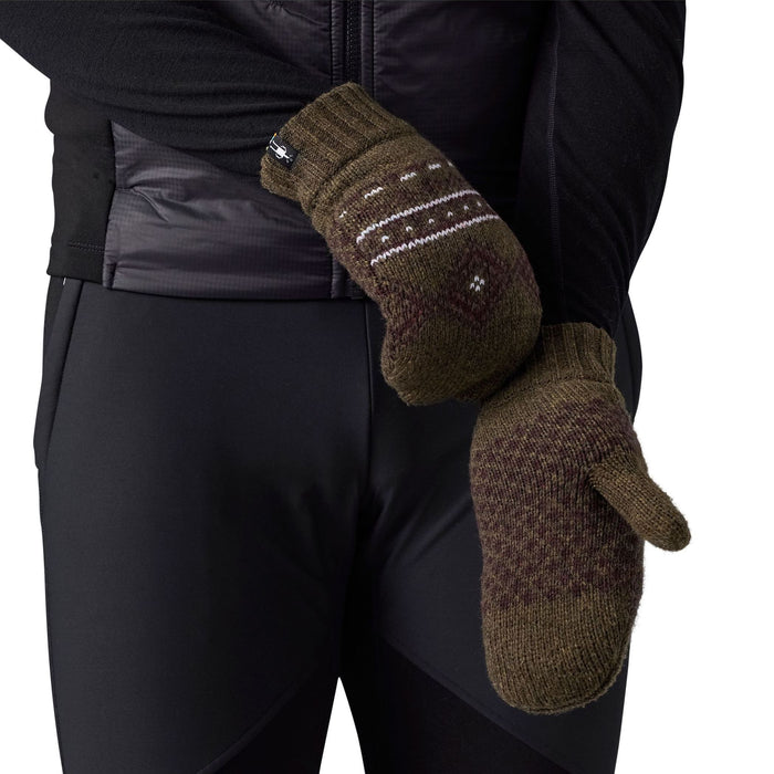 Smartwool Hudson Trail Nordic Mitten Military Olive Image 03