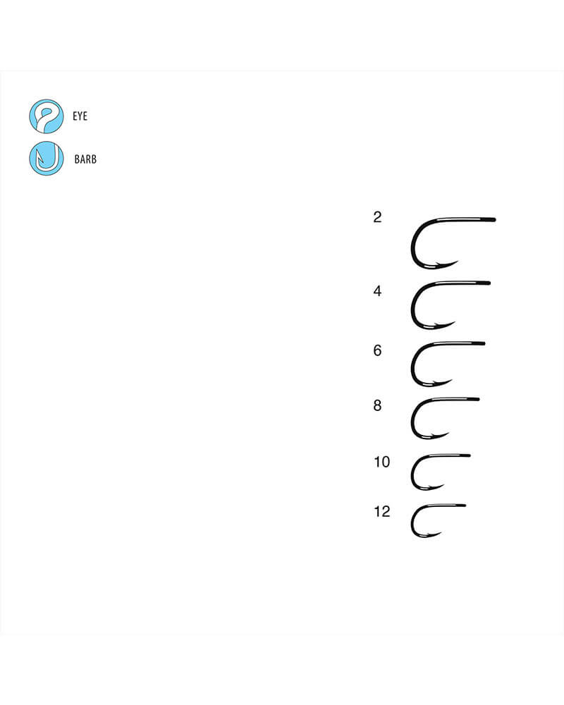 Gamakatsu C14S Glo-Bug Hooks