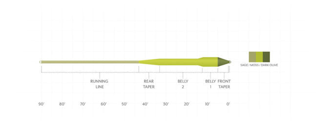 Scientific Anglers Amplitude Smooth Titan Long Taper