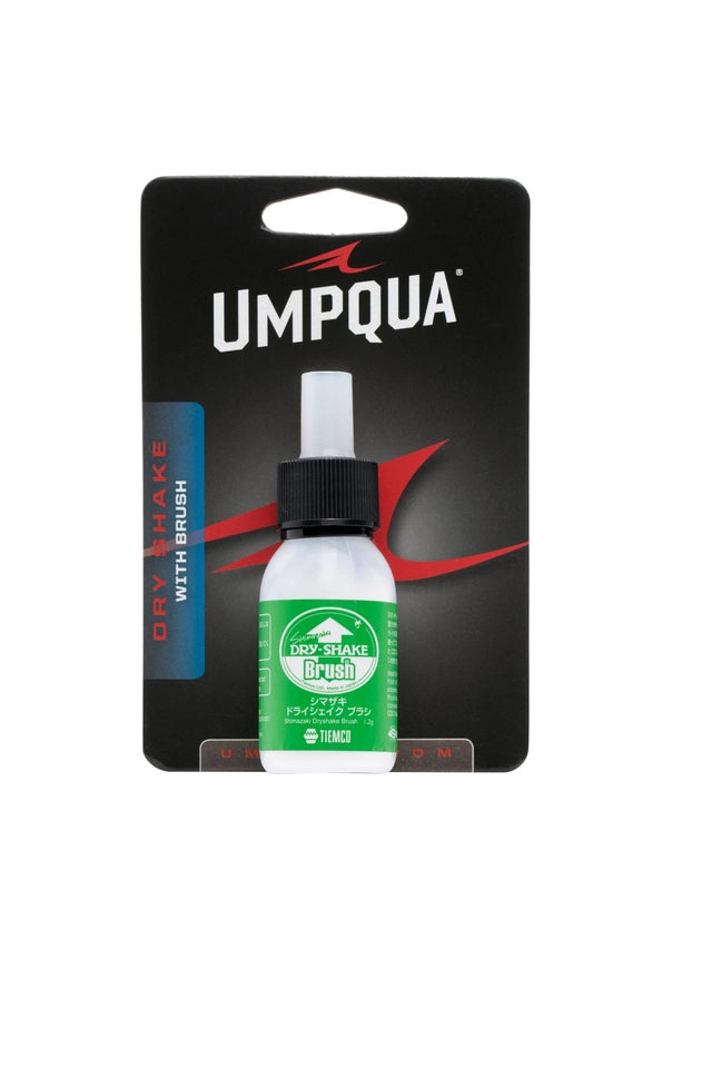 Umpqua TMC Dry Shake with Brush
