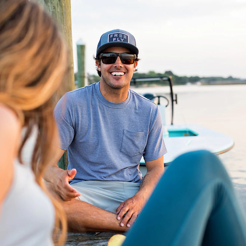 Free Fly Men's Bamboo Flex Pocket Tee