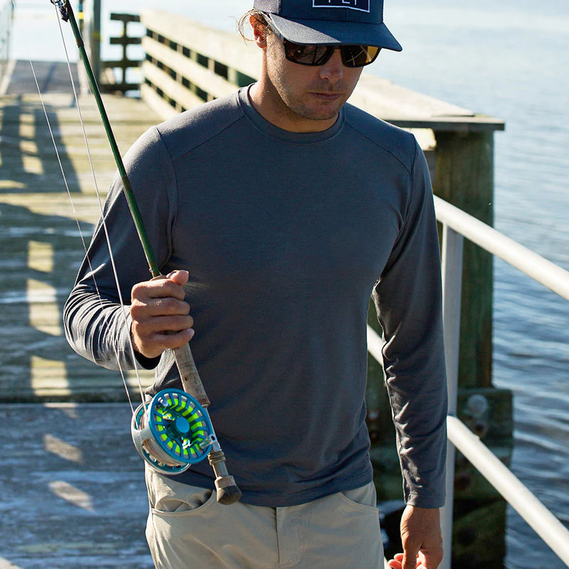 Free Fly Bamboo Shade Long Sleeve