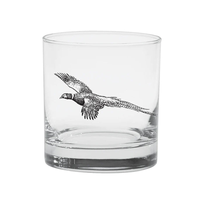 Rep Your Water Pheasant Old Fashioned Glass