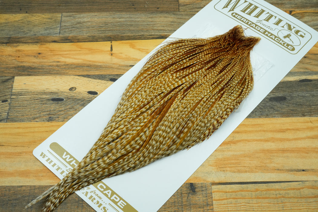 Whiting Heritage Cape Grade 2 Barred Ginger #108