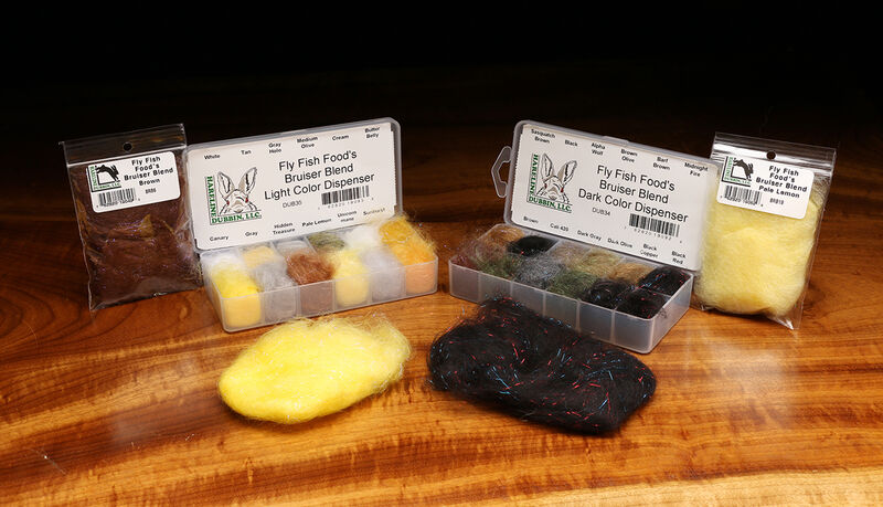 Hareline Fly Fish Food's Bruiser Blend