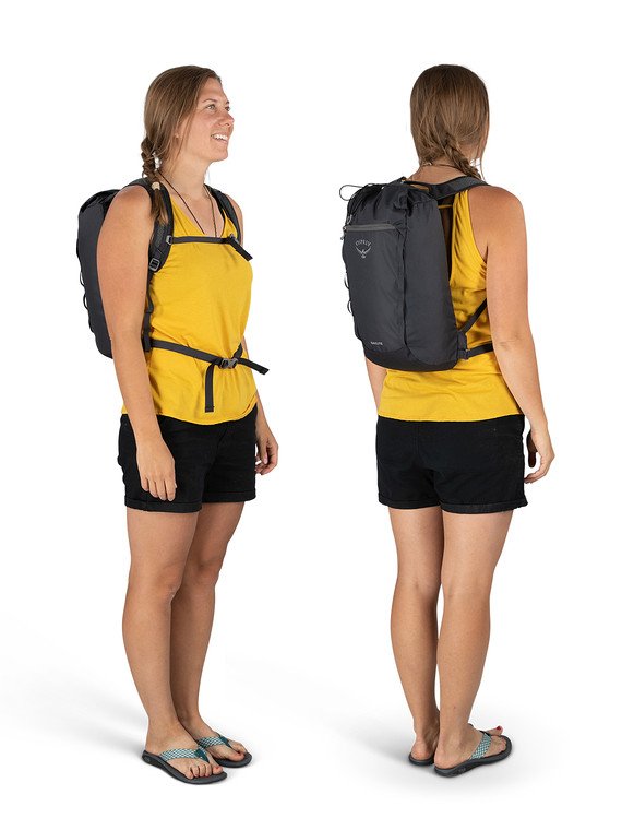 Osprey Daylite Cinch Backpack, Tan Concrete Osprey Daylite Cinch Backpack, Tan Concrete