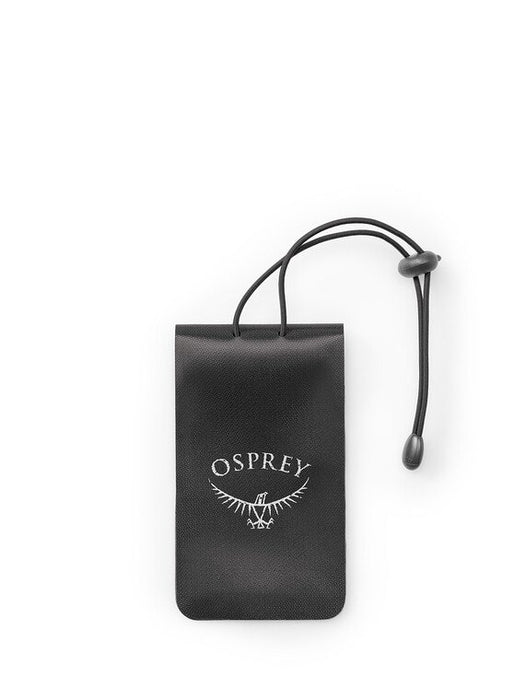 Osprey Black Luggage Tag