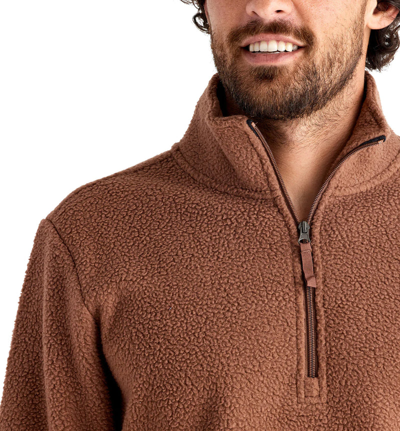 Free Fly Men's Sherpa Fleece Quarter Zip